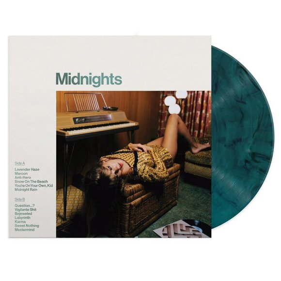 NWT Midnights Vinyl Record - Jade Green Edition - Picture 1 of 4